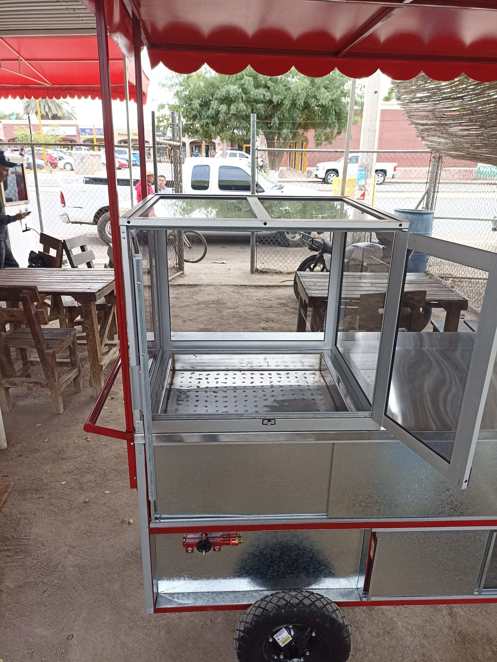 Carrito para carnitas