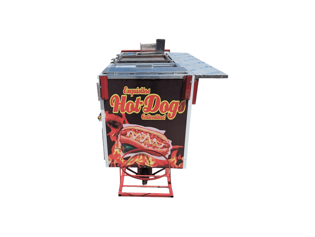 CARRITO PARA HOT DOGS DOBLE COMAL 3