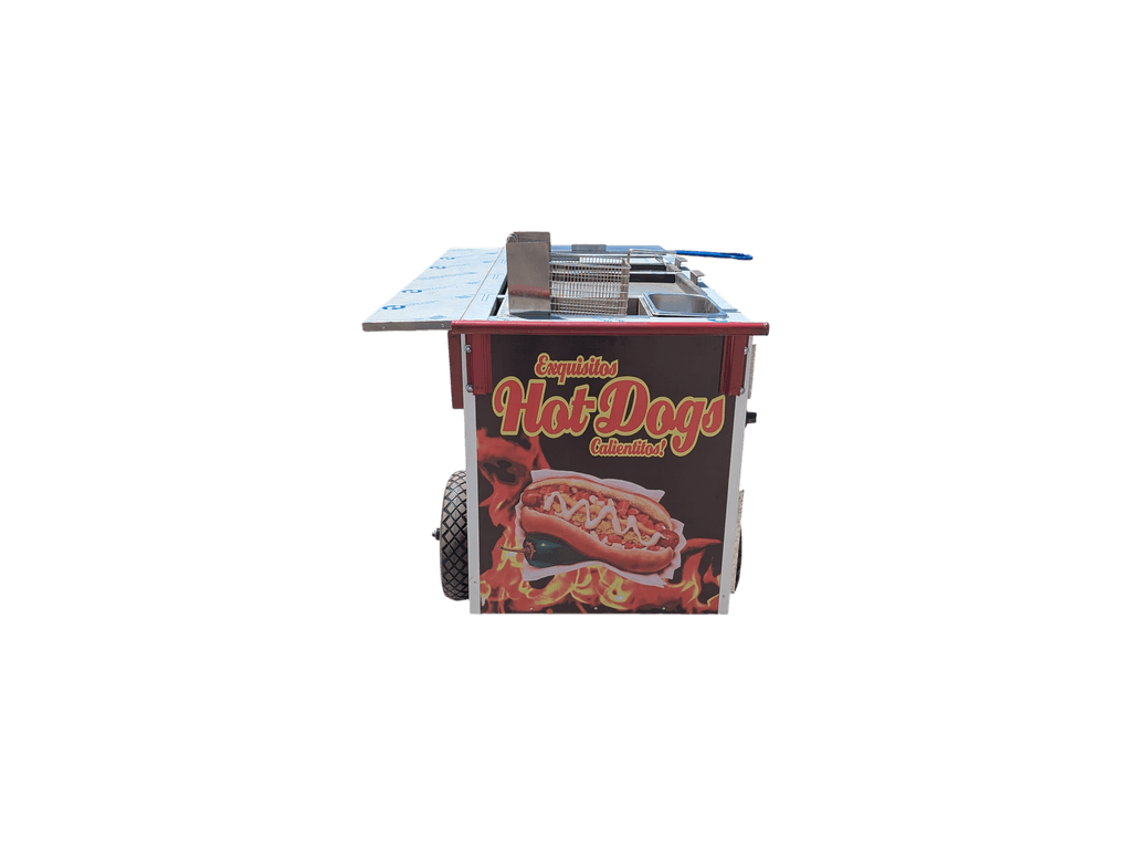 CARRITO PARA HOT DOGS DOBLE COMAL 5