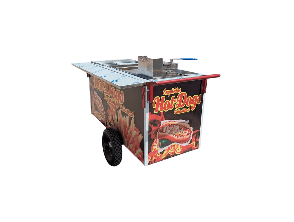 CARRITO PARA HOT DOGS DOBLE COMAL 6