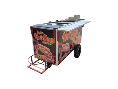 CARRITO PARA HOT DOGS DOBLE COMAL