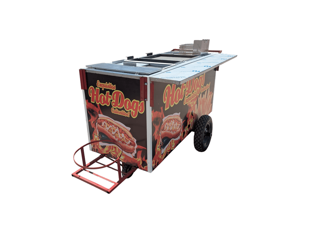 CARRITO PARA HOT DOGS DOBLE COMAL 7
